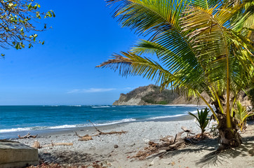 A remote beach somewhere on the Pacific coast, Nicoya Peninsula, Costa rica