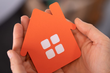 dream house own  in hand