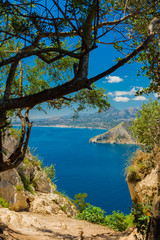 Calpe and beaches view