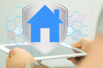 Model of the house and digital iot