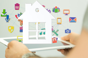 using futuristic interface of smart home automation iot