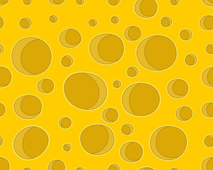 Seamless cheese texture with large holes