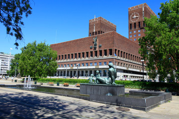 City Hall of Oslo, Norway