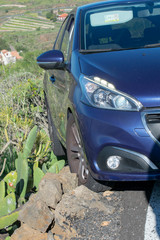 cars on the roads Canary Islands