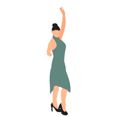 dance woman vector