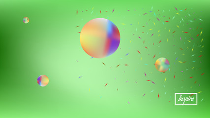 Plain abstract space fantasy  pristine. 