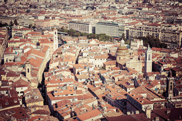 Obraz premium View of Old Town in Nice. Cote d'Azur France. France.