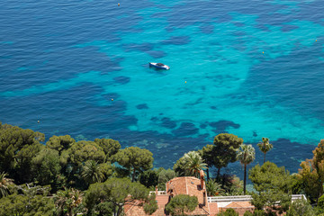 Azure Coast of Nice at French Riviera