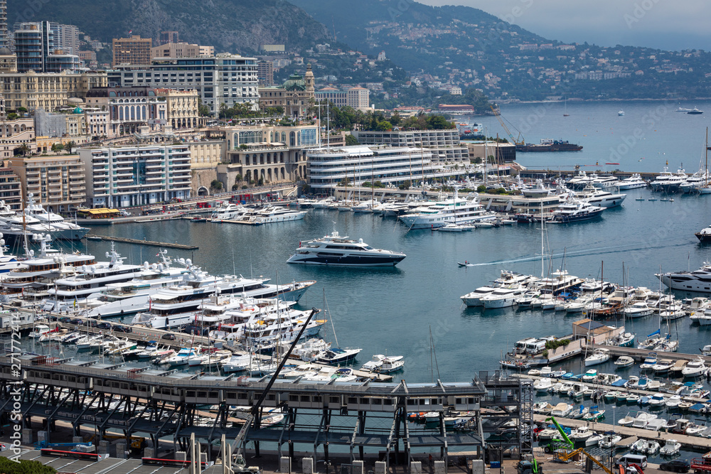 Le port de La Condamine à Monaco