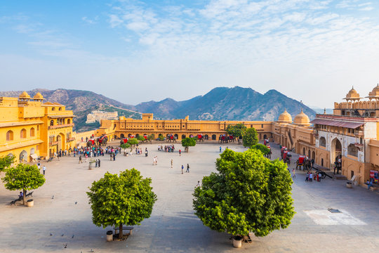 Amer (Amber) Palace and Fort, Amer, Jaipur, Rajasthan