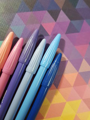 color pens