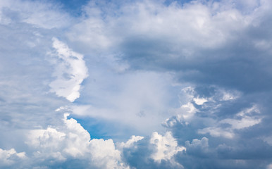 abstract clouds in sky