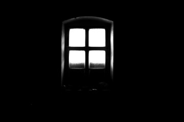 Black and white window