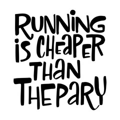 Inspiring quote, slogan ink brush inscription 