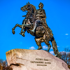Fototapeta premium The Bronze Horseman St. Petersburg