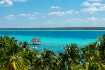 Laguna de bacalar, Quintana Roo, Mexico