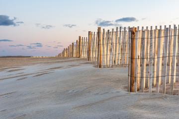 New Sand Dune Fences