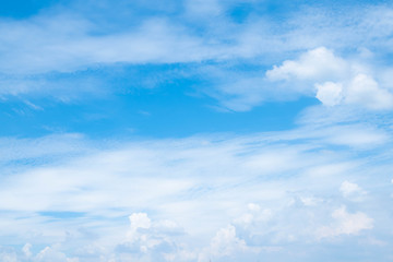 Beautiful sky and clouds of bright days.
