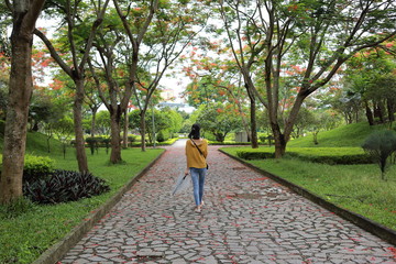 portrait of young woman in Vietnam