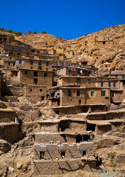 Old Kurdish Village Of Palangan, Iran