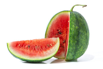 watermelon isolated on white background - Image
