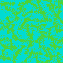 UFO camouflage of various shades of lime zest and polyna colors