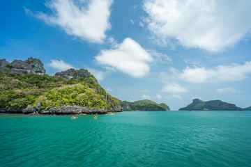 tropical island in thailand