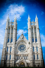 Exterior of Cathedral in Canada