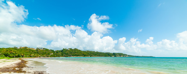 Clear water in Pointe de la Saline beach