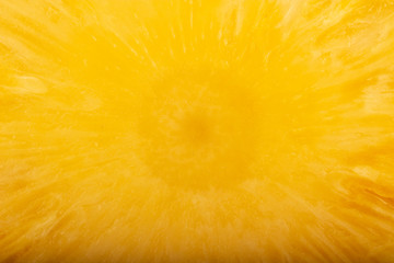 cuted fresh yellow pineapple background