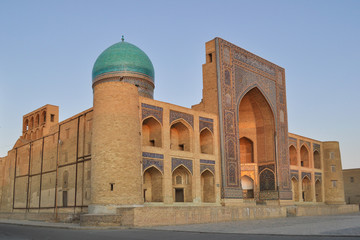 Poi Kalyan Mosque is located in the historical part of Bukhara, Uzbekistan.