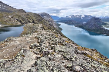 Fototapeta premium Besseggen, Norway