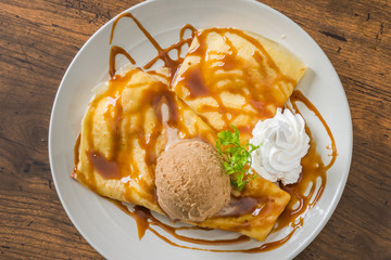 アイスクリーム　Italian gelato delicious ice cream