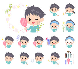 blue clothing boy_beauty