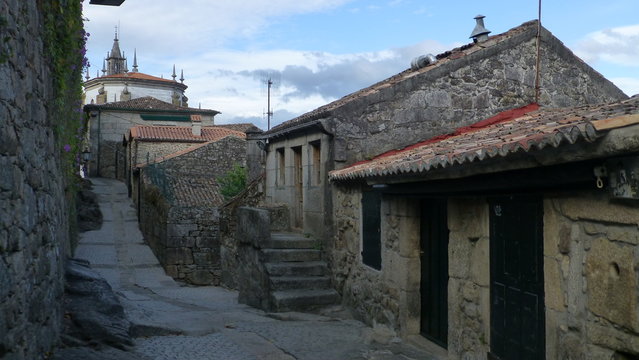 Tui, historical village of Galicia. Camino de Santiago