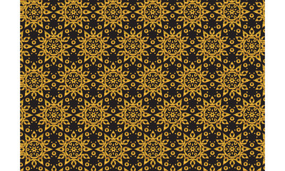 thai traditional pattern decorative vector