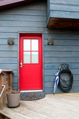 door, house, architecture, entrance, red, wooden, wood, home, doorway, doors, front,  city