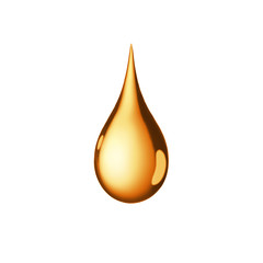 A drop of Petroleum oil