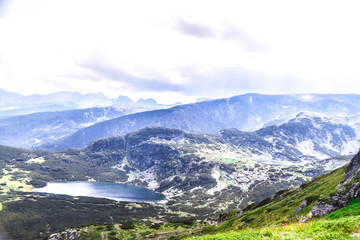 Obraz premium The view from Rila mountain