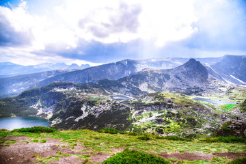 The view from Rila mountain