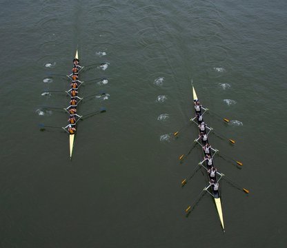 Men's Crew Teams In Competition