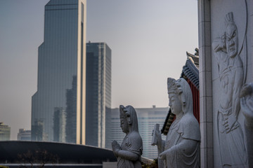 Buddhist temple in cheongdam