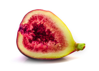 figs isolated on white background