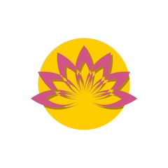 Lotus Flower for Spa Logo Template