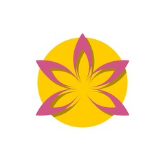 Lotus Flower for Spa Logo Template