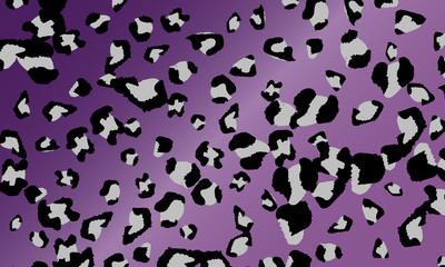 Leopard print design. Animal skin pattern.