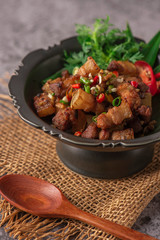 beef stew with potatoes and carrots