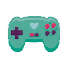video game control pixelate icon
