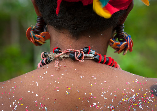 Female Tribal Dancer Skirt, Trobriand Island, Papua New Guinea
