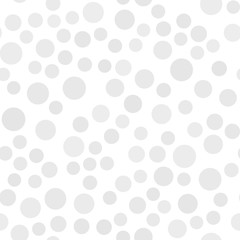 Fototapeta na wymiar Seamless circle pattern. Grey circles texture background.